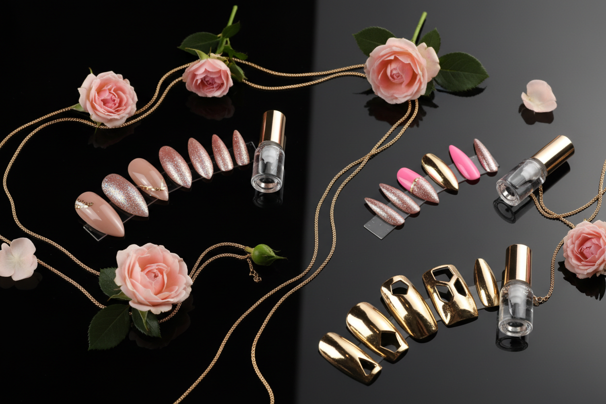 Press-On Nail Sets Display